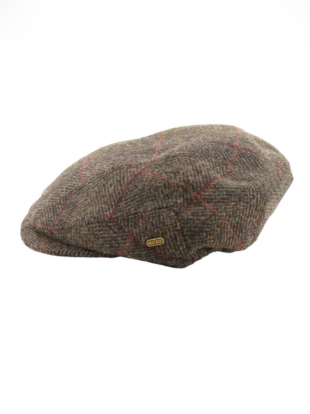 Mucros Weavers Irish Tweed Mens Kerry Cap